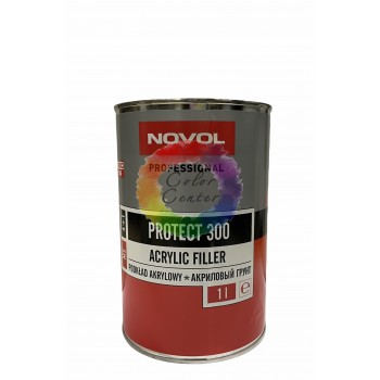 Акриловый грунт Novol PROTECT 300 4+1, белый 1 л (без отвердителя)